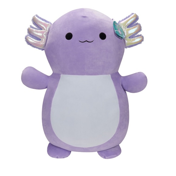 Squishmallows Other - COPY NWT MONICA 26” HUGMEE PURPLE AXOLOTL PLUSH CHRISTMAS LARGE SQUISHMALLOW